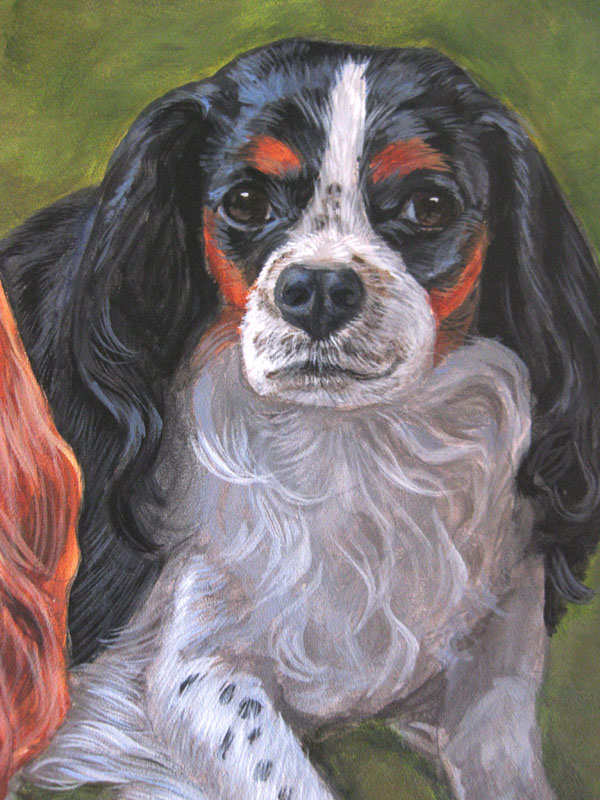 Adding Details to a Cavalier Painting